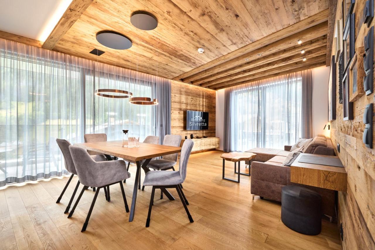 Das Luxurioese Chalet-Apartment In Der Residenz Silvretta - Inklusive Silvretta Card Premium See Exterior foto